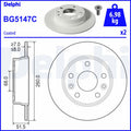 Disc frana DELPHI BG5147C