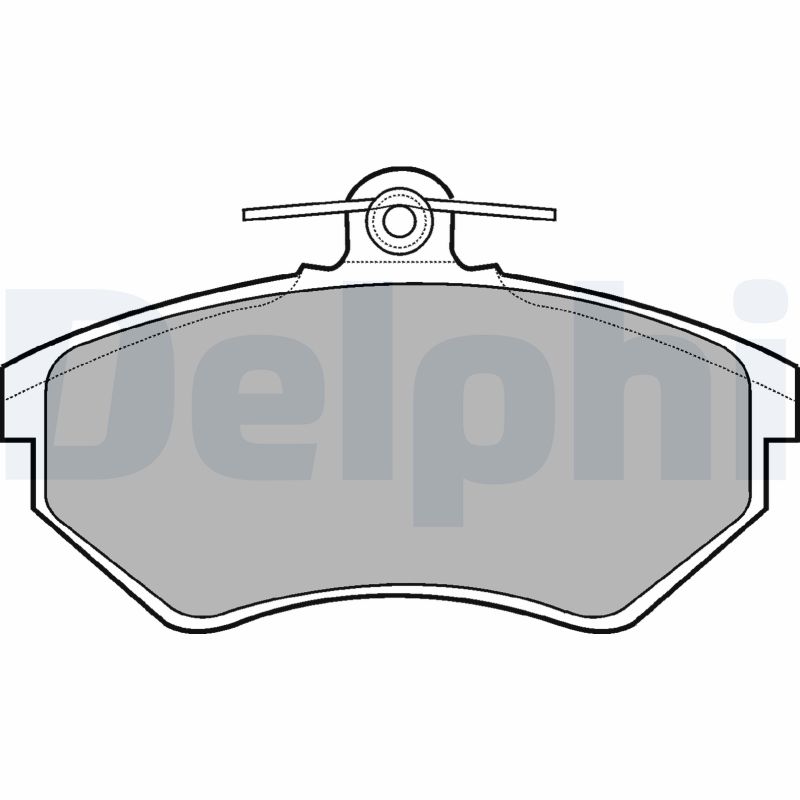Set placute frana DELPHI LP770