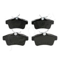 Set placute frana Ashika 51-00-0604