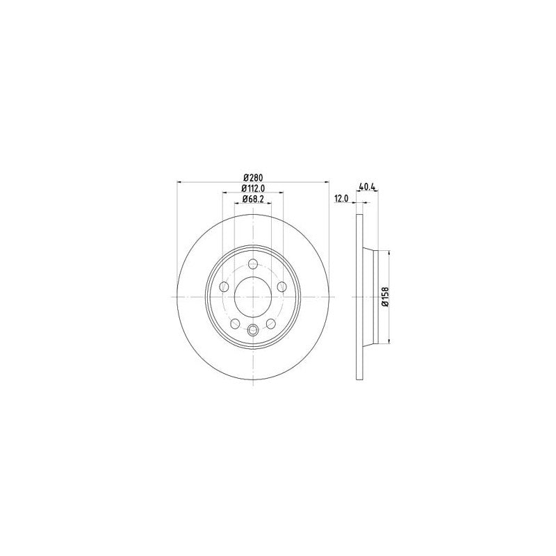 Disc frana MTR 12108579