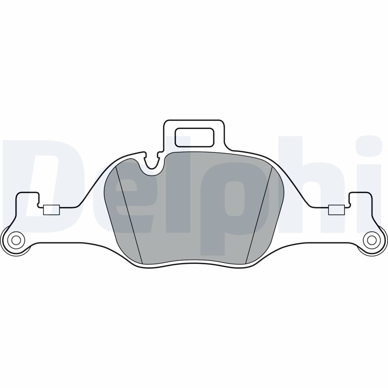 Set placute frana DELPHI LP3299