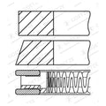 Set segmenti GOETZE 08-447800-00