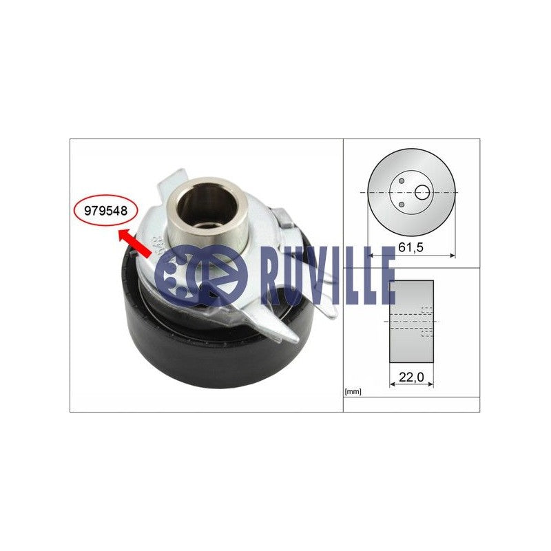 Rola intinzatoare distributie RUVILLE 55719