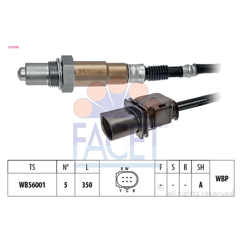 Sonda lambda BOSCH 0 281 004 801