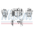 Suport motor KAMOKA 890763
