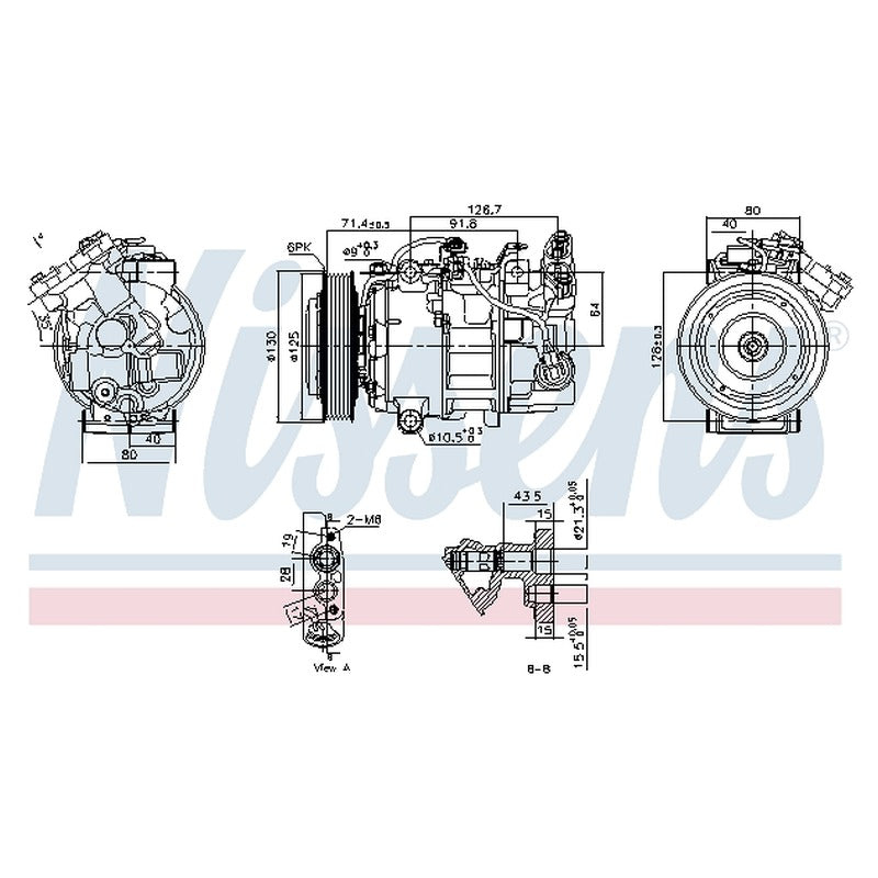 Suport motor KAMOKA 890763