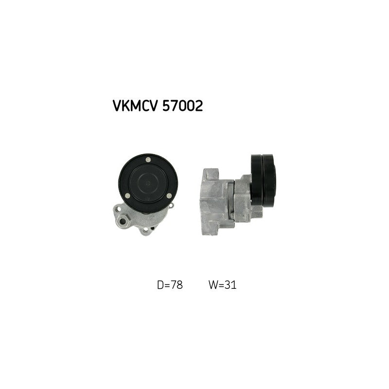 Intinzator curea accesorii SKF VKMCV 57002