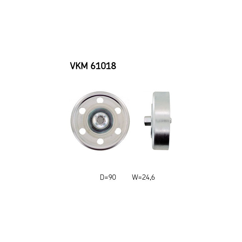 Rola ghidaj curea accesorii SKF VKM 61018