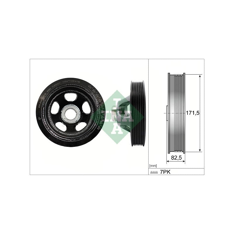 Fulie vibrochen INA 544 0195 10