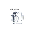 Kit lant distributie SKF VKML 82000-3