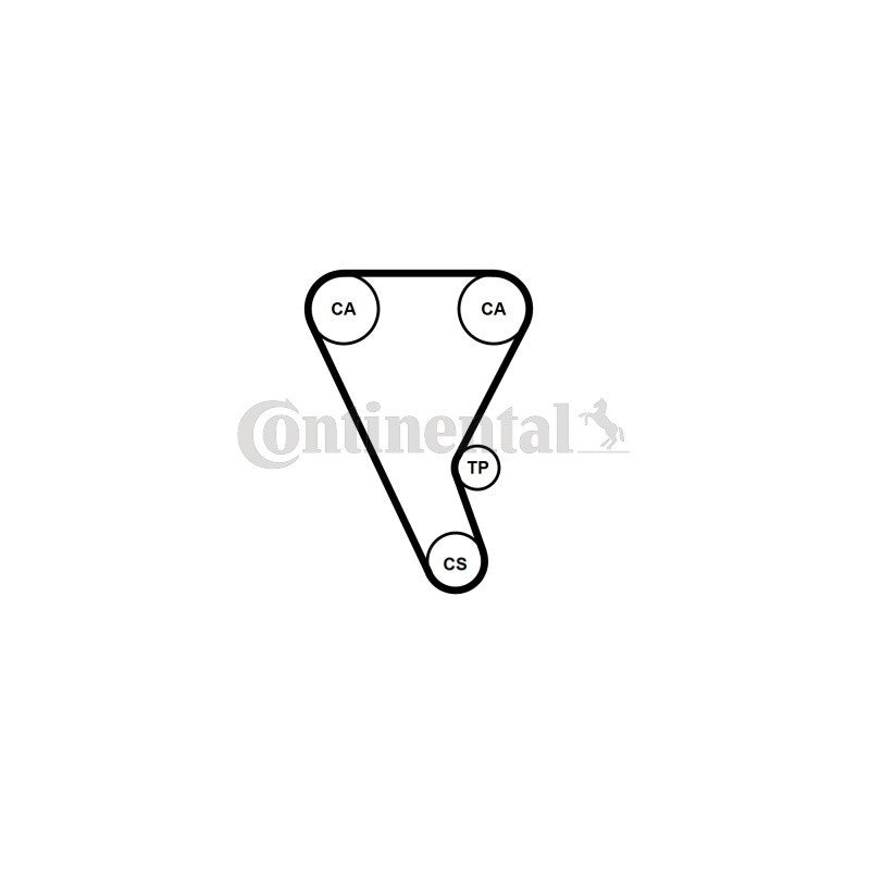 Curea distributie CONTINENTAL CTAM CT1257