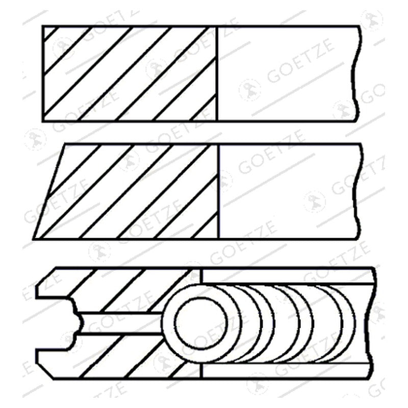 Set segmenti GOETZE 08-102807-00