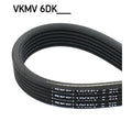 Curea transmisie caneluri SKF VKMV 6DK1195