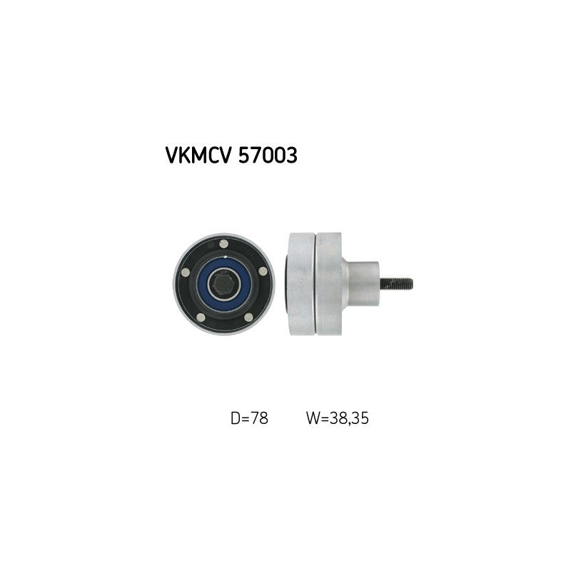 Rola ghidaj curea accesorii SKF VKMCV 57003