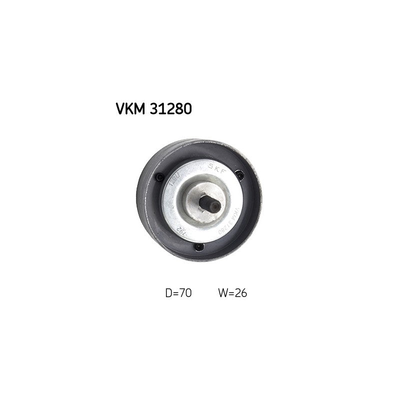 Rola ghidaj curea accesorii SKF VKM 31280