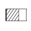 Set segmenti MAHLE 028 01 N0