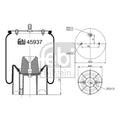 Burduf suspensie pneumatica FIRESTONE W01M588131