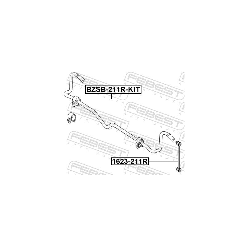 Bucsa FEBEST BZSB-211R-KIT