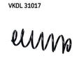 Arc suspensie SKF VKDL 31017