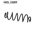 Arc suspensie SKF VKDL 33009