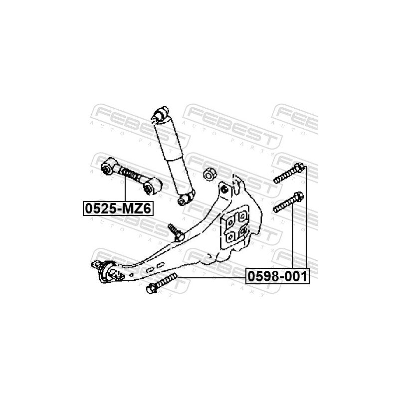 Brat FEBEST 0598-001