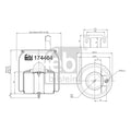 Burduf suspensie pneumatica CONTINENTAL CTAM 4580 N P02