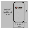 Burduf suspensie pneumatica CONTINENTAL CTAM 644 N