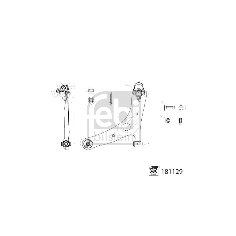 Brat suspensie FEBI BILSTEIN 181129
