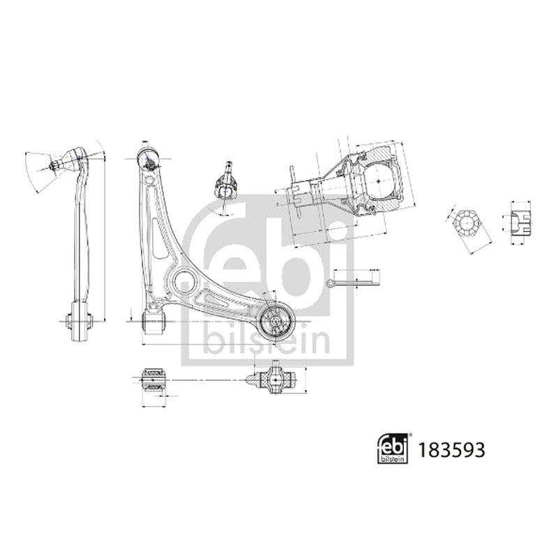 Brat suspensie FEBI BILSTEIN 183593