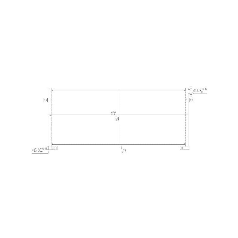Radiator clima MTR 13054651