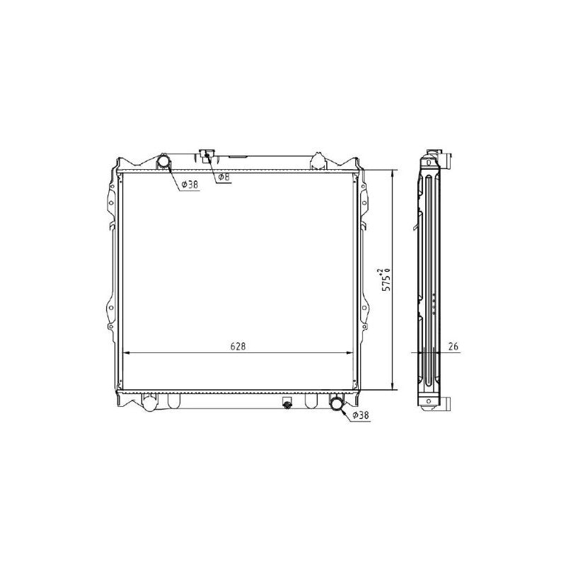 Radiator apa MTR 13054605