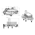 Racitor ulei motor NRF 31842