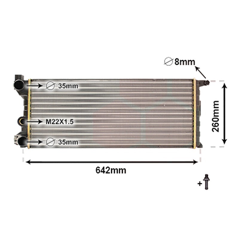 Radiator apa MTR 25659012