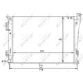 Radiator apa NRF 59092