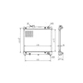 Radiator apa MTR 13054760