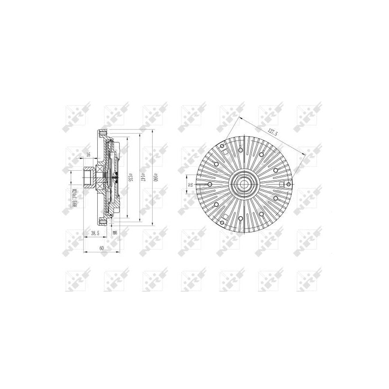 Vascocuplaj ventilator NRF 49640