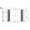 Radiator clima NRF 35896