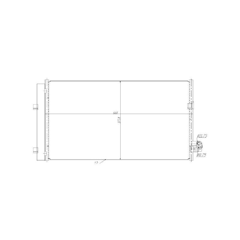 Radiator clima MTR 13054757