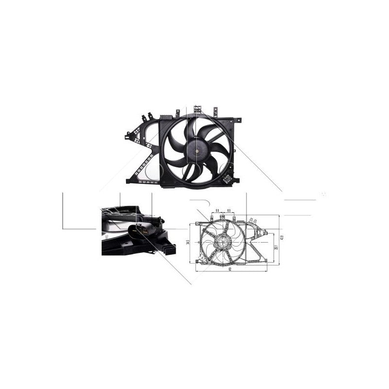 Ventilator racire NRF 47011