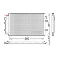Radiator clima DENSO DCN12005