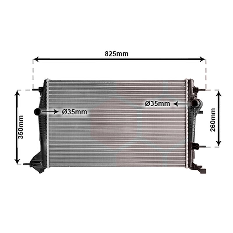 Radiator apa NRF 59354A