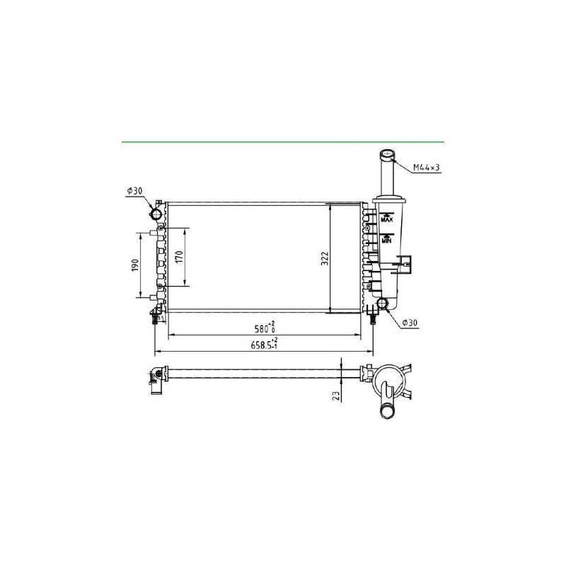 Radiator apa MTR 13054802