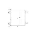 Radiator clima MTR 13054435