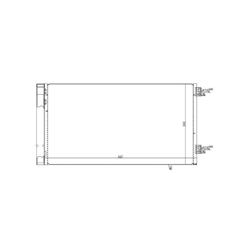 Radiator clima MTR 13054390