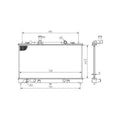 Radiator apa MTR 13054824