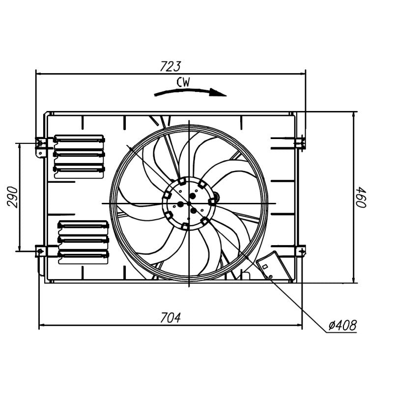 Ventilator racire NRF 47925