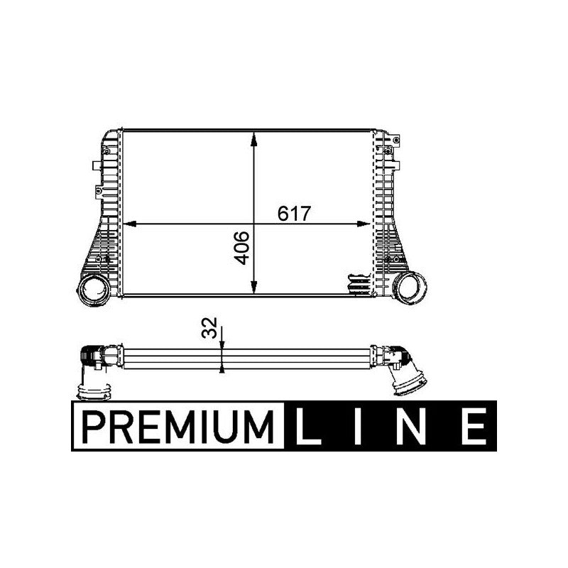 Intercooler MAHLE CI 83 001P