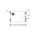 Radiator apa MTR 13054563
