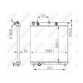 Radiator apa NRF 50429A