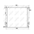 Radiator apa NRF 53109